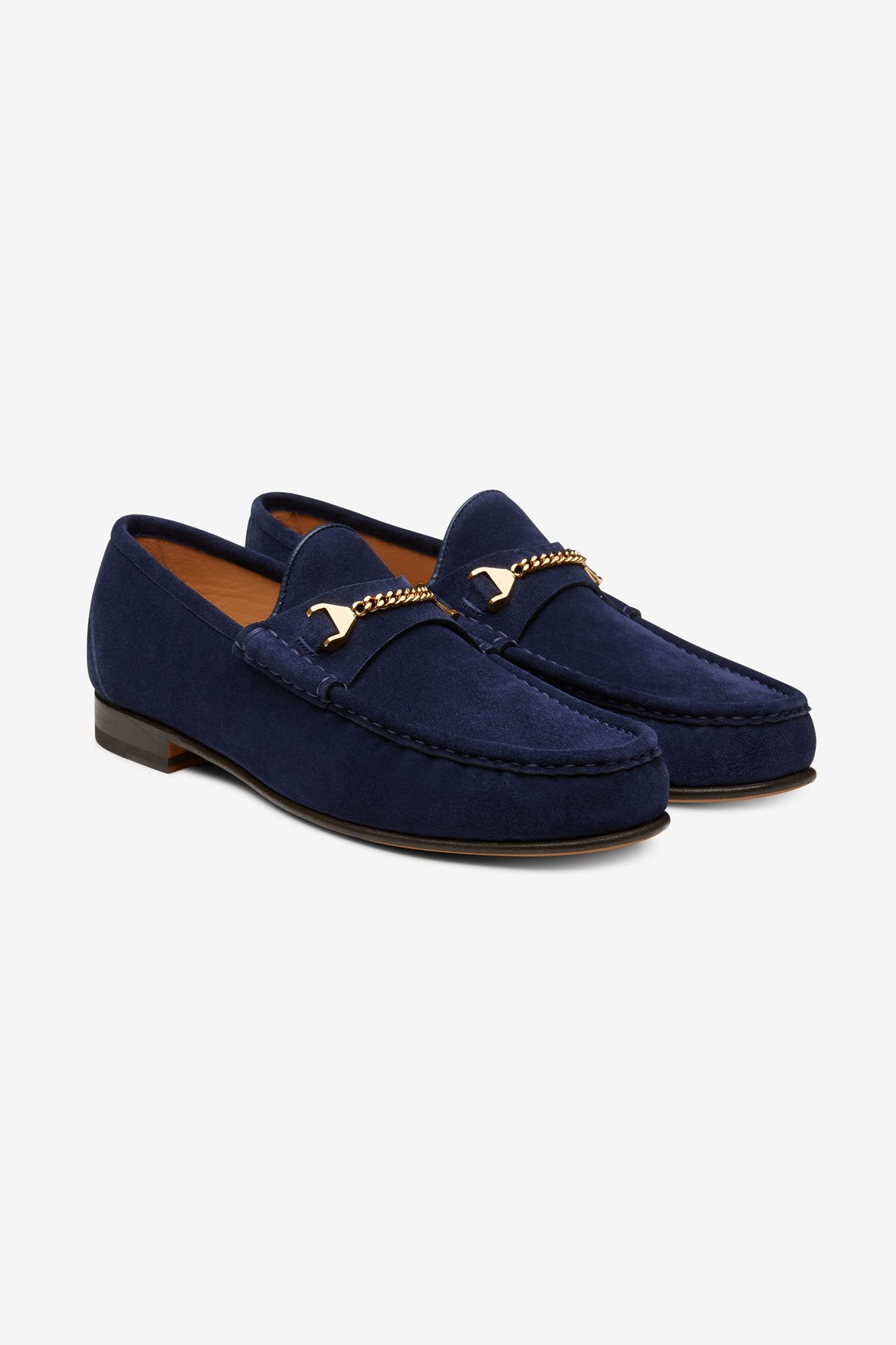 Dark clearance blue moccasins